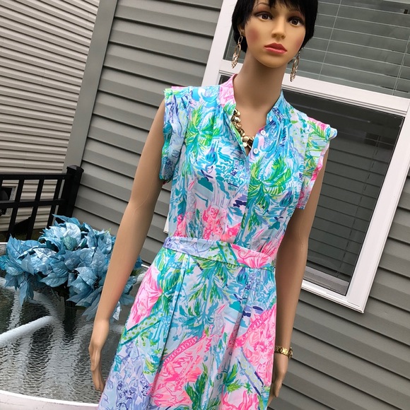 Authentic Lilly Pulitzer maxi dress - Picture 3 of 6